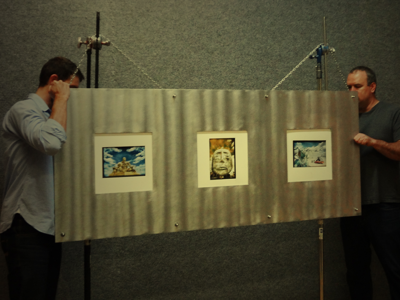 Moving Artwork into Position 4th Street Studios